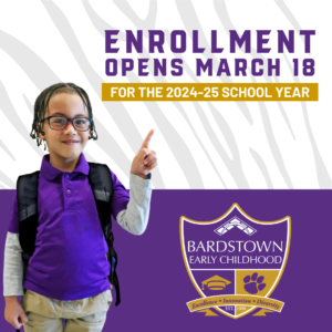 Graphic announcing enrollment beings March 18, 2024.