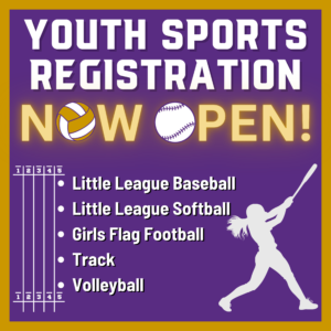 Youth Sports registration